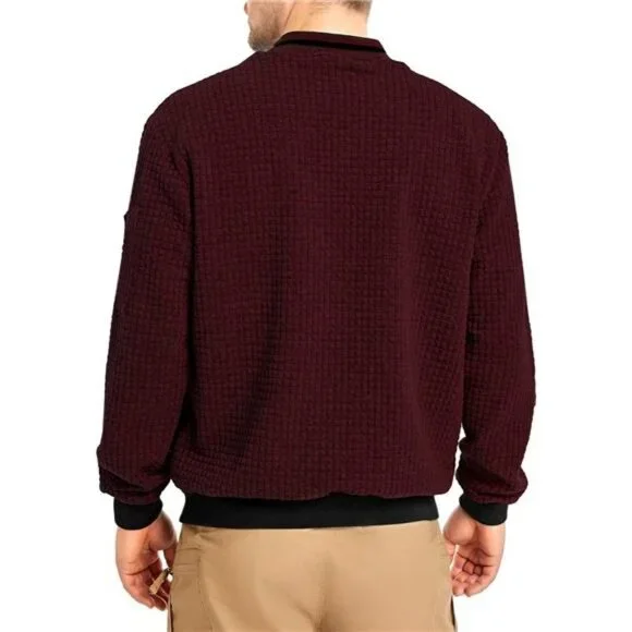 Mens Lightweight Jacket Casual Bomber Jacket Varsity Coat - Picture 4 of 7